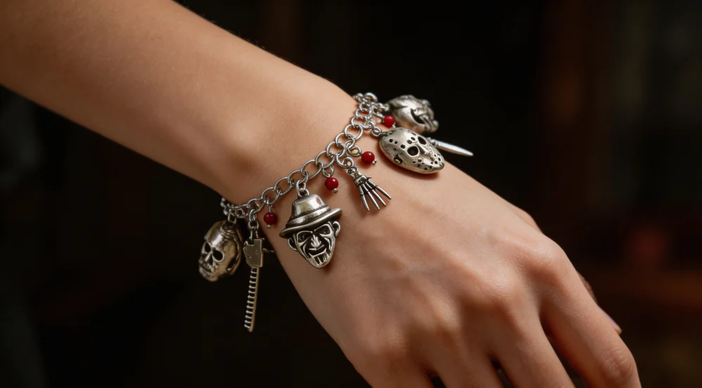 Close-up of high quality crafted jewelry