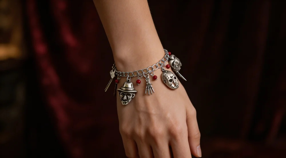 Elegant Evening Attire with Statement Jewelry