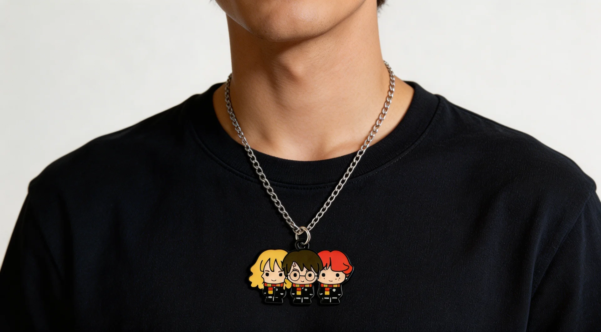 TikTok influencer showcasing KaleidoJoy pop culture jewelry