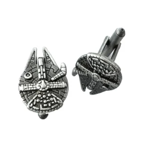 Star Wars Millennium Falcon Cufflinks 3D Designs Specs