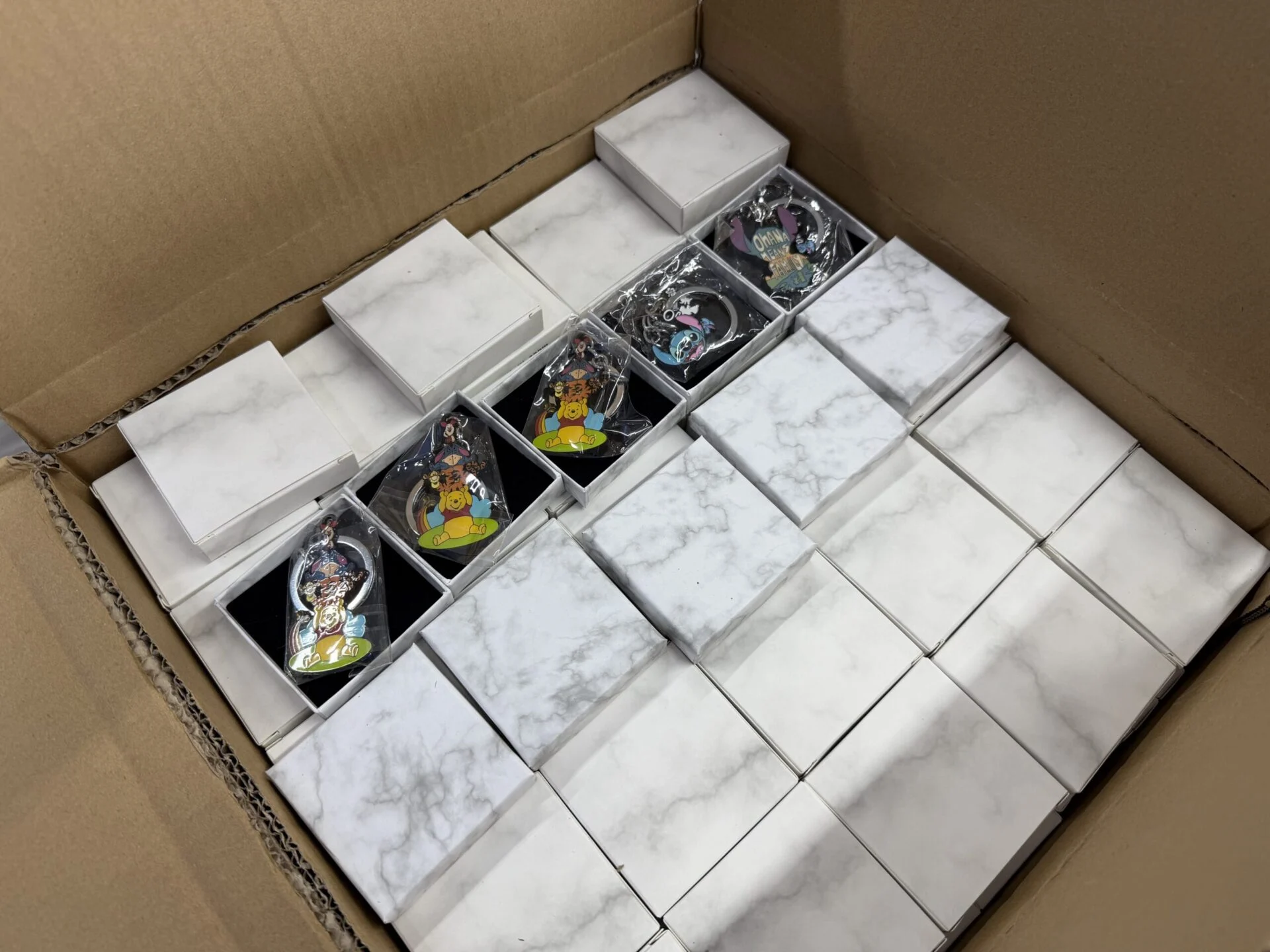 Delivery truck on road with cityscape background