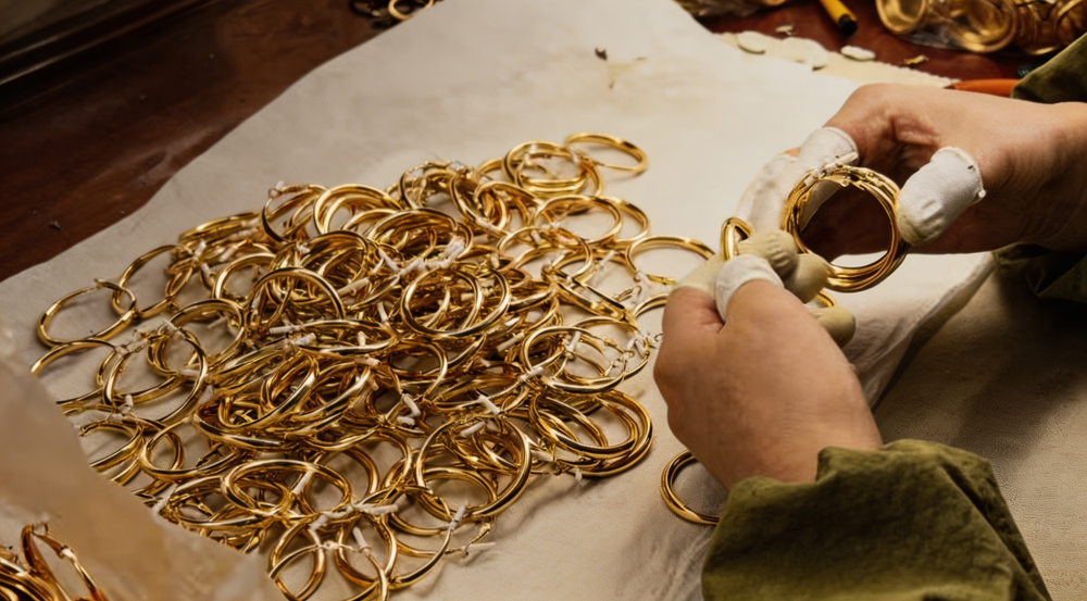 Handcrafted jewelry materials and tools