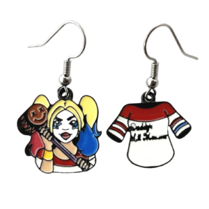 Harley Quinn Earrings Exquisite Decoration Gifts