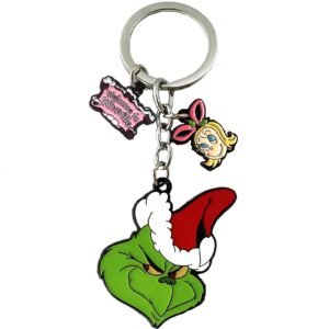 Grinch Keychain Exquisite Decoration Gifts