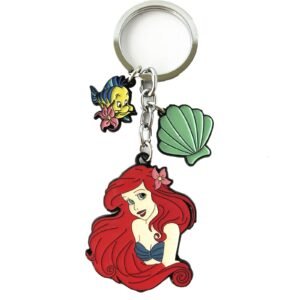Disney Princess Keychain The Little Mermaid Keychain Exquisite Decoration Gifts
