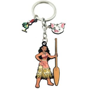 Disney Princess Keychain Moana Keychain Exquisite Decoration Gifts