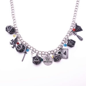 Dungeons and Dragons Necklace Exquisite Decoration Gifts