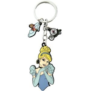 Disney Princess Keychain Cinderella Keychain Exquisite Decoration Gifts