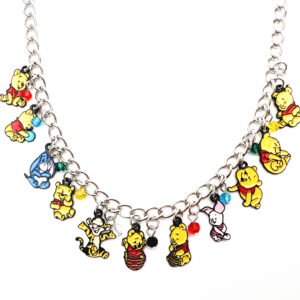 Winnie the Pooh Necklace Pooh Bear Necklace Exquisite Decoration Gifts