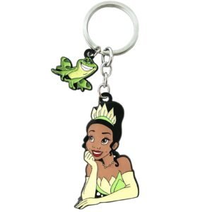 Princess and Frog Keychain Disney Princess Keychain Exquisite Decorative Gift