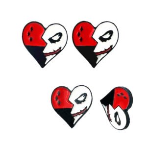 Harley Quinn Earrings Exquisite Decoration Gifts
