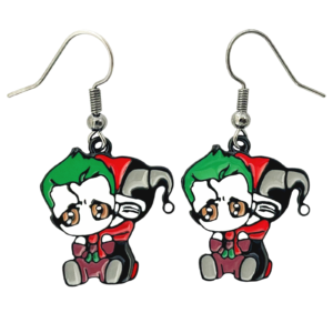 Harley Quinn Earrings Exquisite Decoration Gifts
