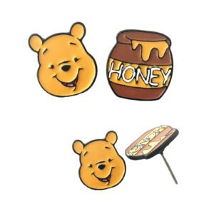 Winnie the Pooh Earrings Exquisite Decoration Gifts