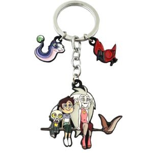 Owl Magic Society Keychain Exquisite Decorative Keychain