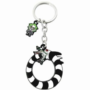 Beetle Juice Keychain Broadway Keychain Exquisite Decorative Keychain