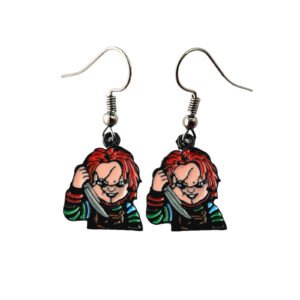 Chucky Face Earrings Exquisite Decoration Gifts