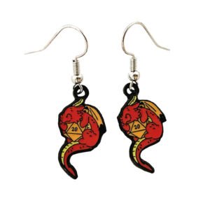 Dungeons and Dragons Earrings Exquisite Decoration Gifts
