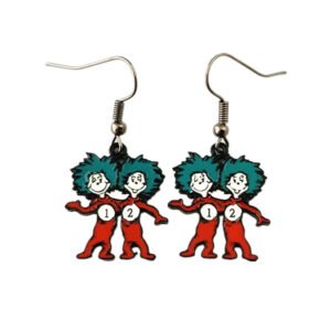 Dr Seuss Earrings  Exquisite Decorative Gifts