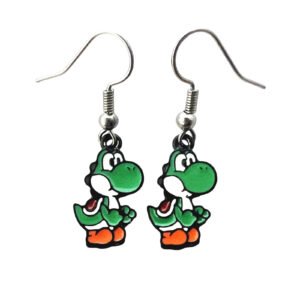 Super Mario Earrings Yoshi Earrings Exquisite Decorative Gifts