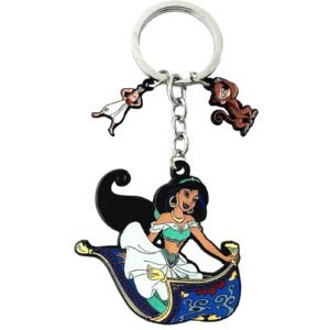 Disney Princesses Keychain Aladdin Keychain Exquisite decoration Gifts
