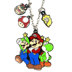 Super Mario Necklace Perfect Birthday Party Favor Collectible Gift