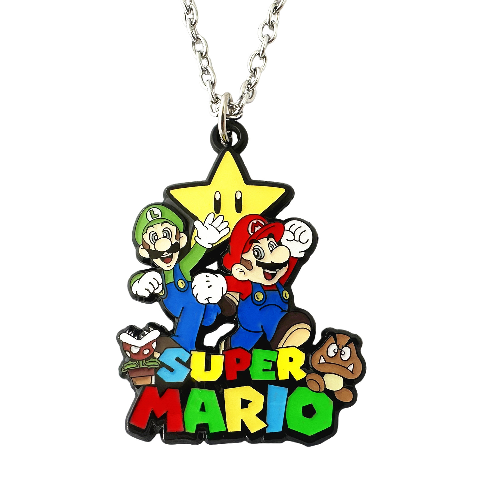 Super Mario Necklace Perfect Birthday Party Favor Collectible Gift