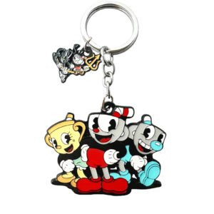 Cuphead Keychain Perfect Birthday Party Favor Collectible Gift