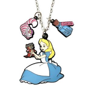 Alice in Wonderland Necklace Perfect Birthday Party Favor Collectible Gift