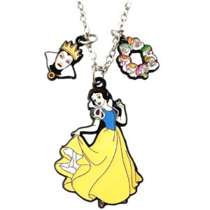 Snow White Necklace Perfect Birthday Party Favor Collectible Gift