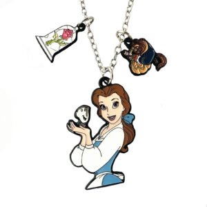 Beauty and the Beast Necklace Perfect Birthday Party Favor Collectible Gift