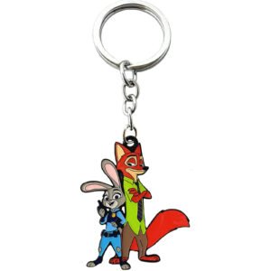 Crazy Animal City Keychain Exquisite Gifts