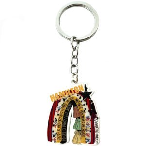 Broadway Keychain Hamilton Keychain Exquisite Collection Gifts For Parties